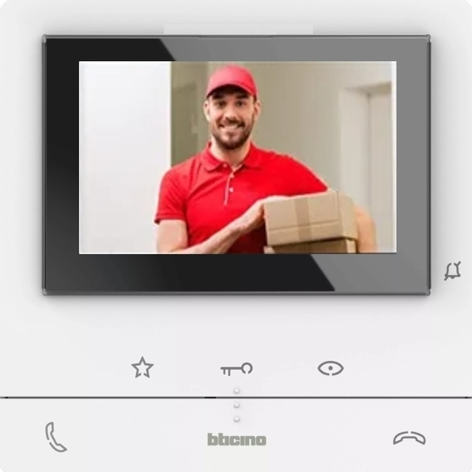 Videocitofono a Colori 2 Fili Bticino Classe 100V16B